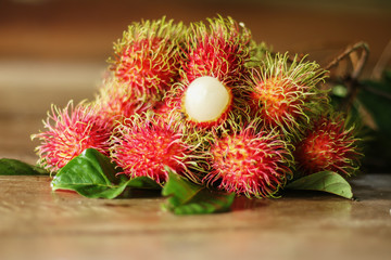 Fresh rambutan