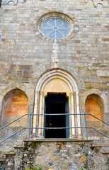 medieval church of San Nicolò Capodimonte san rocco of camogli