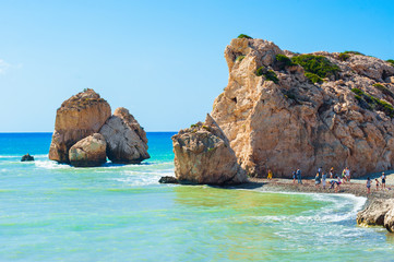 Aphrodite's rock, Petra tou Romiou, Cyprus