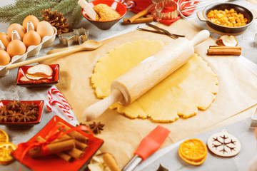 Selbstgemachte Weihnachtskekse (Platzchen)