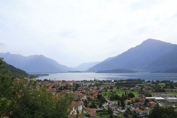 Gravedona am Comer See in Italien, Seeblick