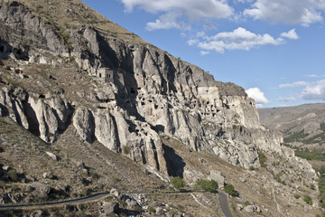 Vardzia cave city in Georgia © Iurii