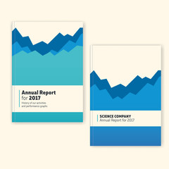 Annual report graphic template
