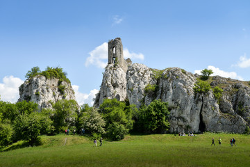 Ancient castle, Sdirotci Hradek, Moravia, Czech Republic