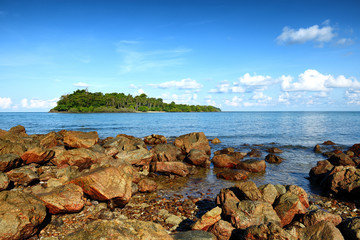 Fototapeta na wymiar Chang tropical islands, Trat archipelago in Thailand