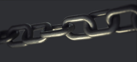 3d steel chain