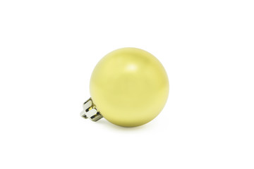 Christmas ball isolated on white background