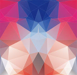 Obraz premium Multicolor Abstract background with gradient triangle shapes