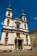 St. Paul`s church in Nysa, opolskie region, Poland