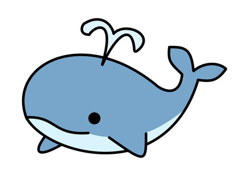 クジラ(青、潮)