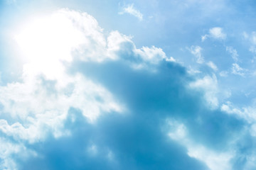 Beautiful heavenly landscape