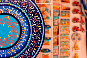 Souvenir shop, Estepona city, Andalusia, Spain. Picture taken – 21 july 2017.