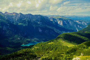 Obraz premium Pascoli dalla Vetta