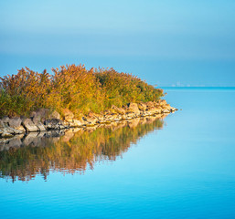 Lake Balaton in autumn