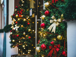 new year eve christmas holidays toys tree decoration