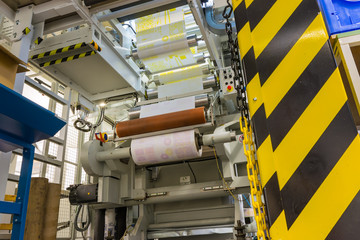 Intaglio Gravure Printer Equipment Paper Rolls Industrial Machine Print Material Nobody