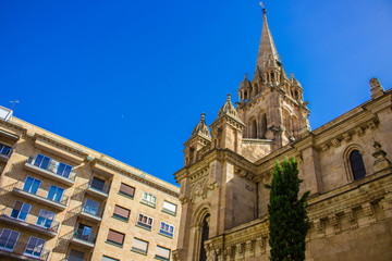 Fototapeta na wymiar Cathedral of Salamanca. Salamanca city, Castile and León, Spain. Picture taken – 29 july 2017.