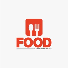 Food icon logo