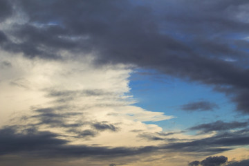 big beautiful dark storm clouds