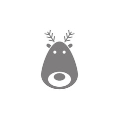 Deer icon. Web element. Premium quality graphic design. Signs symbols collection, simple icon for websites, web design, mobile app, info graphics