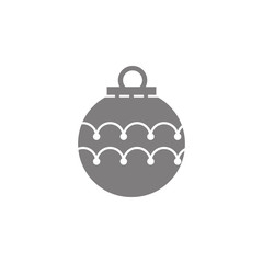 Toy ball for holiday fir-tree Icon. Web element. Premium quality graphic design. Signs symbols collection, simple icon for websites, web design, mobile app, info graphics