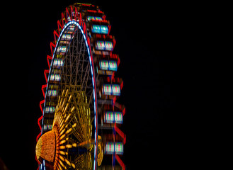 Ferris wheel Berlin Christmas market