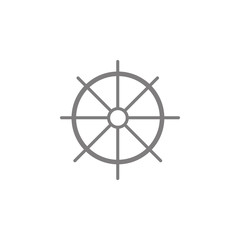 Ship steering wheel icon. Web element. Premium quality graphic design. Signs symbols collection, simple icon for websites, web design, mobile app, info graphics
