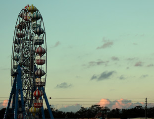 Sunset Ferris Wheel 