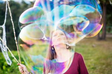 Giant Soap Bubbles