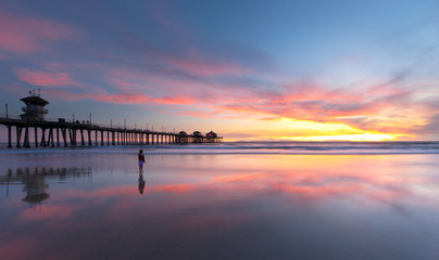 Sunset Huntington Beach