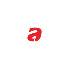 Fototapeta premium a letter logo vector