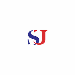 S U Letter logo vector