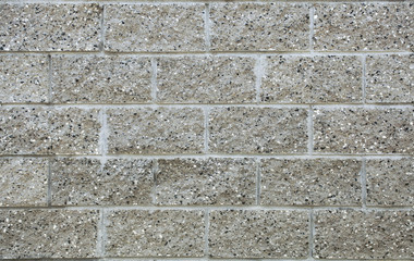 Fototapeta premium Stone block wall seamless background and pattern texture