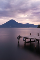 Sunset Lake Atitlán