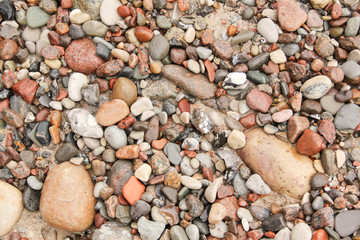 Stein Kiesel Hintergrund Kieselsteine Strand Meer Textur