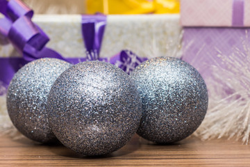 New Year 2018 and Chritmas photos for postcards and greeting cards