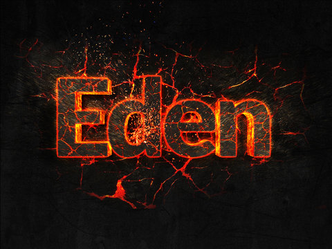 3d Eden Text On White Background Stock Photo - Download Image Now - 2015,  Adulation, First Name - iStock