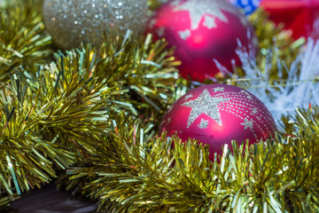 New Year 2018 and Chritmas photos for postcards and greeting cards