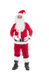Santa Claus isolated on white background