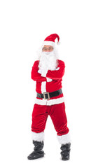 Santa Claus isolated on white background