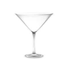 Classic martini glass,