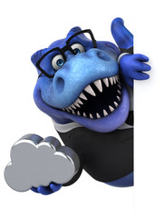 Fun Trex - 3D Illustration