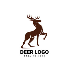 Stand deer logo