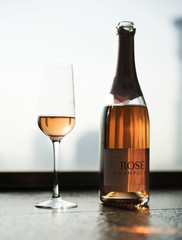 Champagne celebration concept