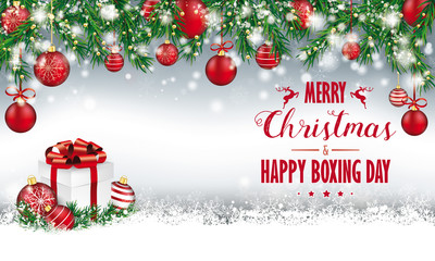 Christmas Header Twigs and Baubles Gift Boxing Day