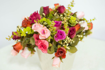 バラの造花(Rose artificial flower)