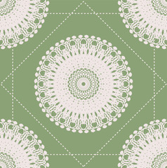 Seamless abstract floral pattern,mandala pattern