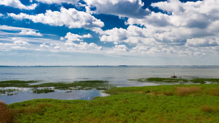 Fototapeta premium Vistula Spit Mierzeja Wiślana Nowy Świat Zalew WIślaney