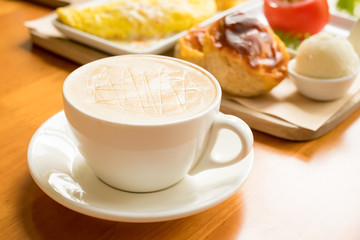 close up of cafe