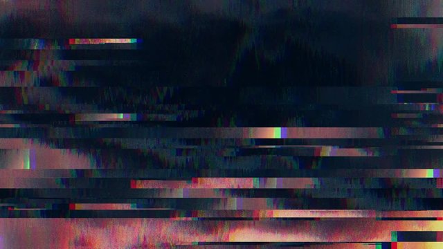 Unique Design Abstract Digital Animation Pixel Noise Glitch Error Video Damage